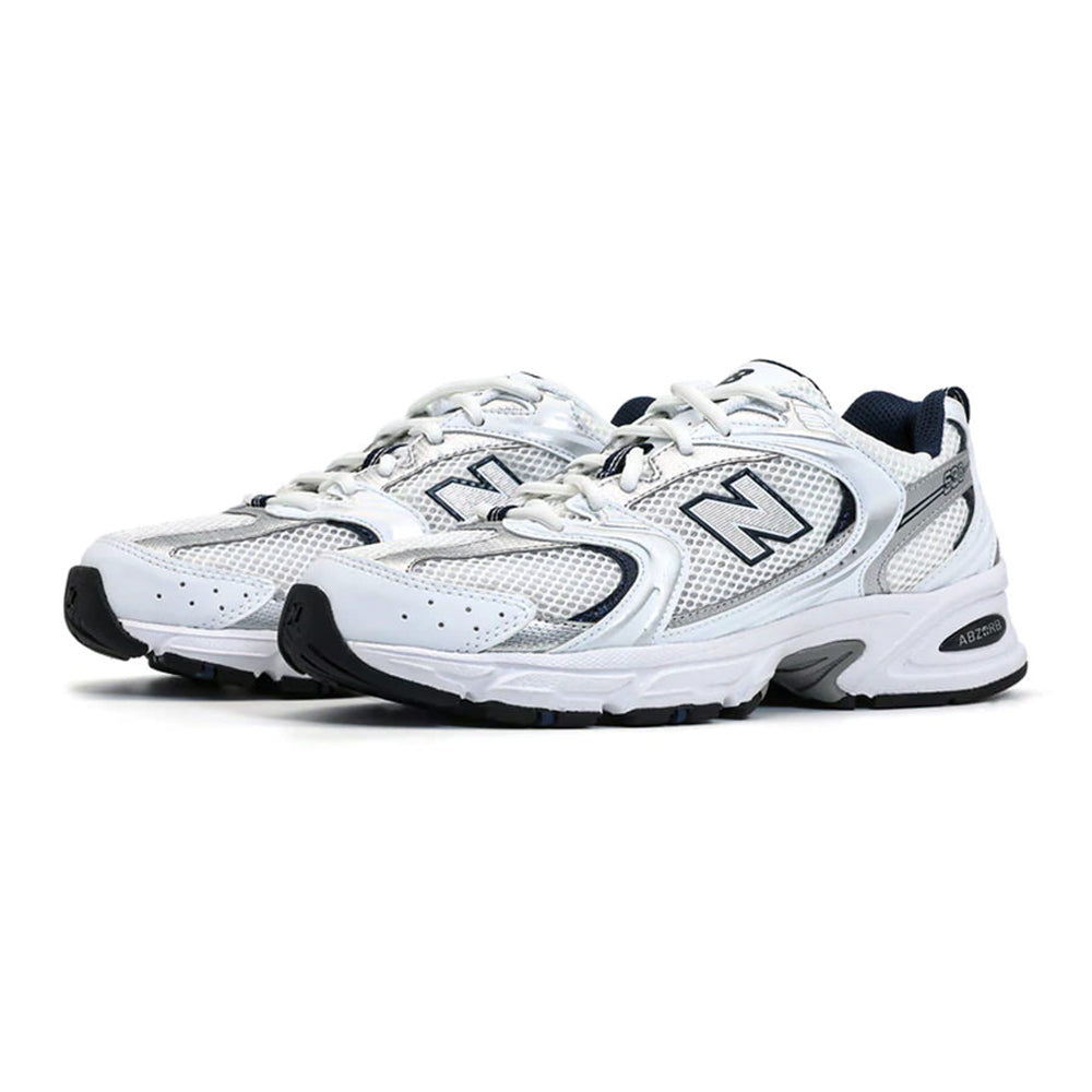 New Balance 530 White Silver Navy