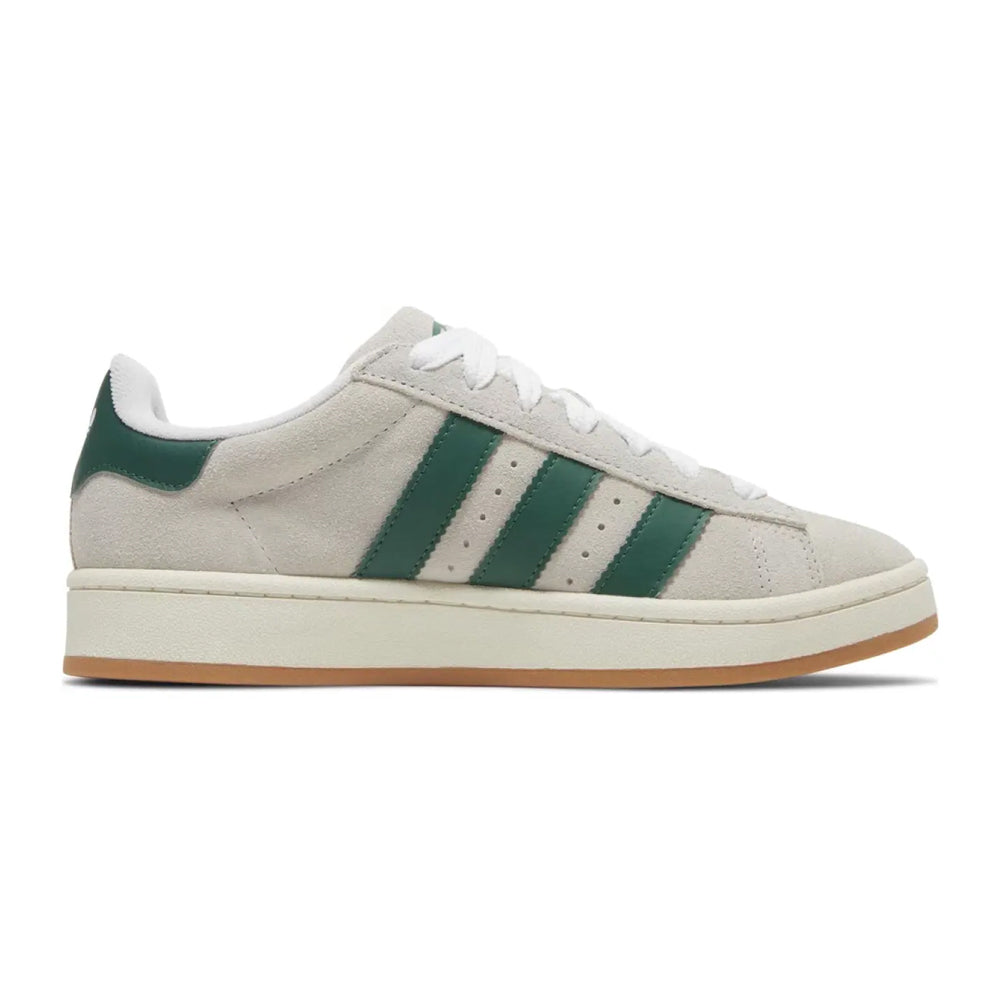 Adidas Campus 00s Crystal White Dark Green