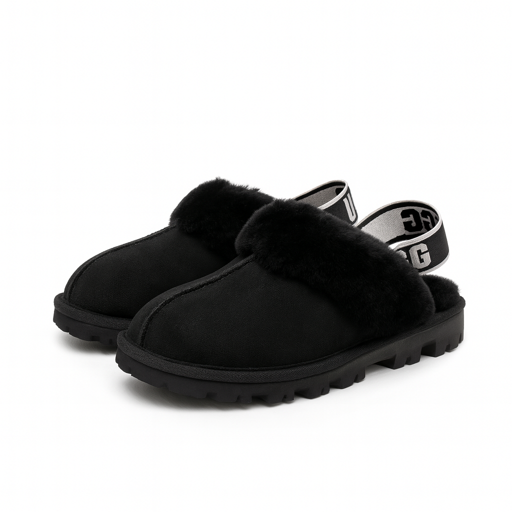 UGG Funkette Slipper Black
